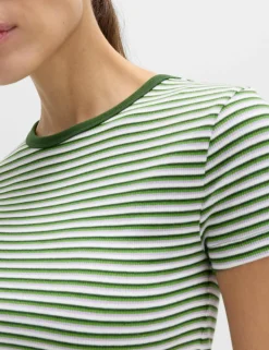 Cotton Rich Ribbed Slim Fit T-Shirt