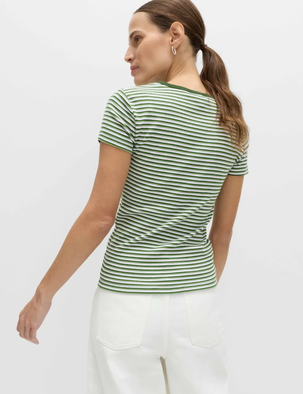 Cotton Rich Ribbed Slim Fit T-Shirt