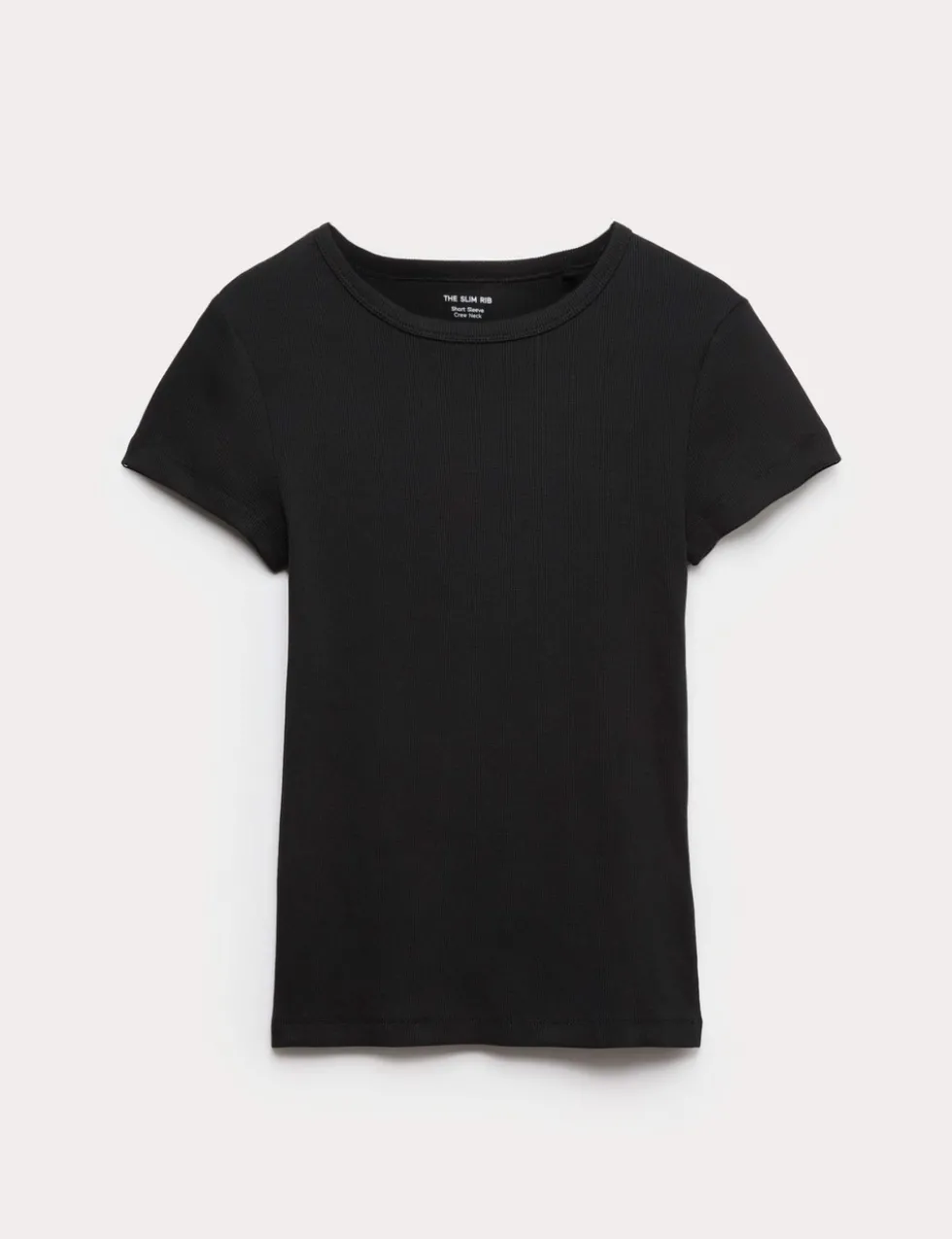 Cotton Rich Ribbed Slim Fit T-Shirt
