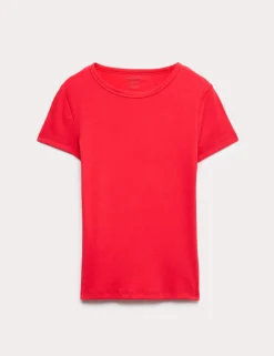 Cotton Rich Ribbed Slim Fit T-Shirt