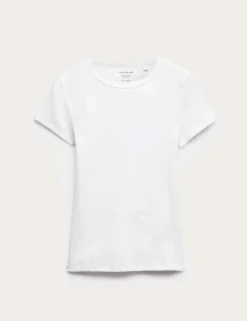 Cotton Rich Ribbed Slim Fit T-Shirt
