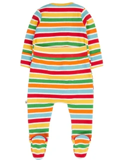 Cotton Rich Ribbed Striped Bodysuit (0-18 Mths)