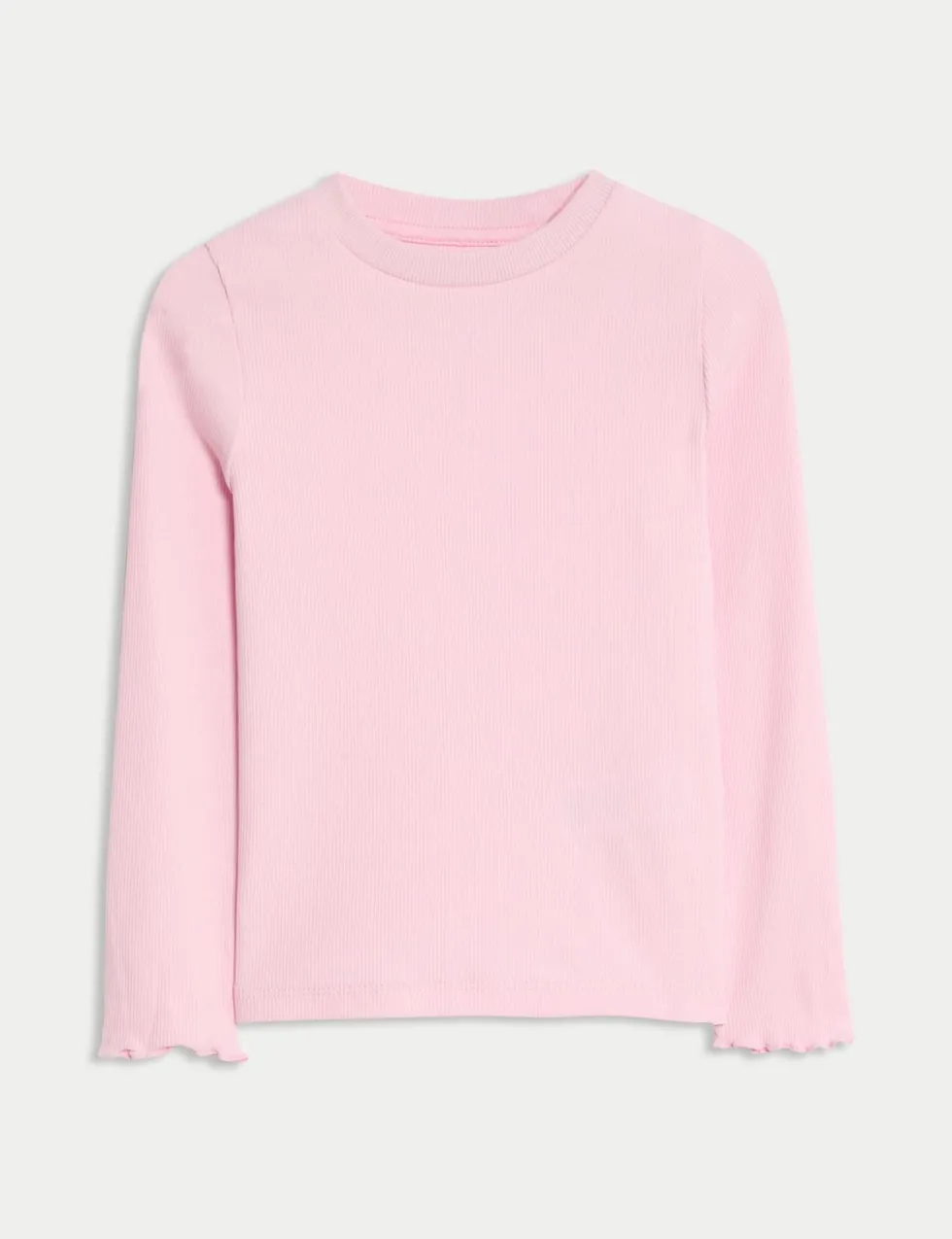 Cotton Rich Ribbed Top (2-8 Yrs)