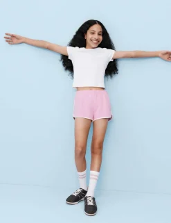 Cotton Rich Ribbed T-Shirt (2-16 Yrs)