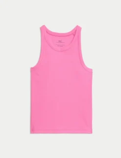 Cotton Rich Ribbed Vest (2-16 Yrs)