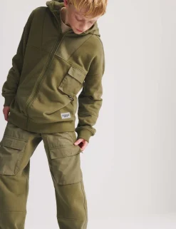 Cotton Rich Ripstop Cargo Joggers (6-16 Yrs)