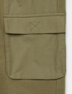Cotton Rich Ripstop Cargo Joggers (6-16 Yrs)