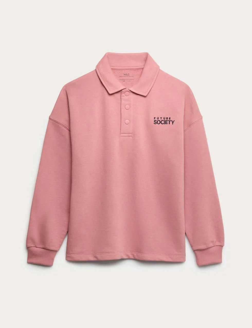 Cotton Rich Rugby Shirt (6-16 Yrs)