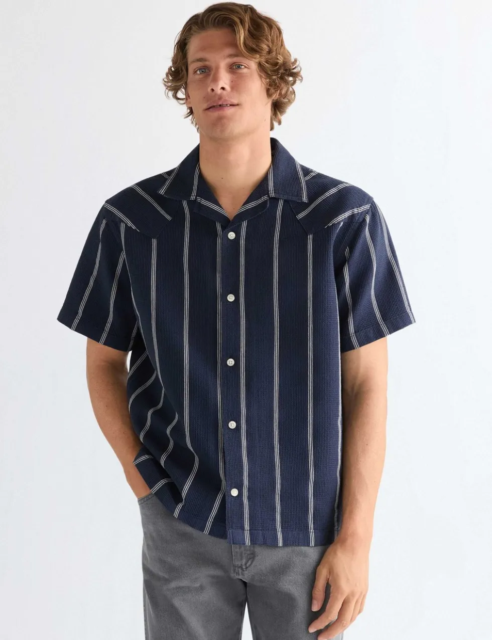 Cotton Rich Short Sleeve Resort Shirt