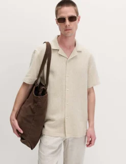 Cotton Rich Short Sleeve Shirt
