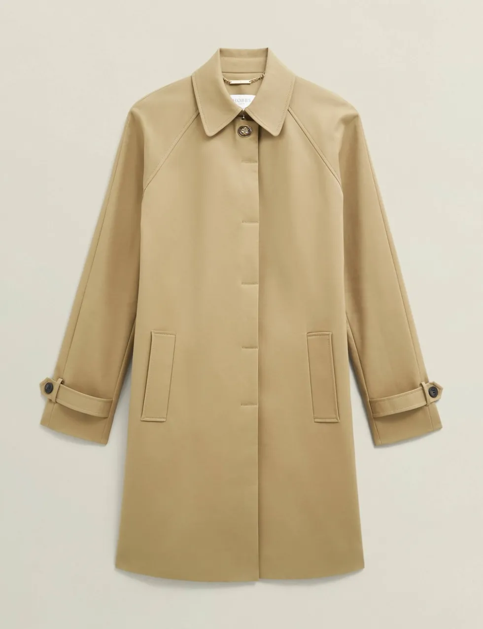 Cotton Rich Showerproof Belted Trench Coat