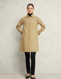 Cotton Rich Showerproof Belted Trench Coat