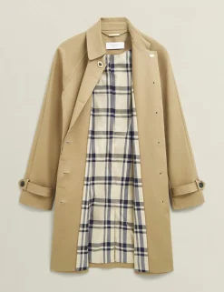 Cotton Rich Showerproof Belted Trench Coat