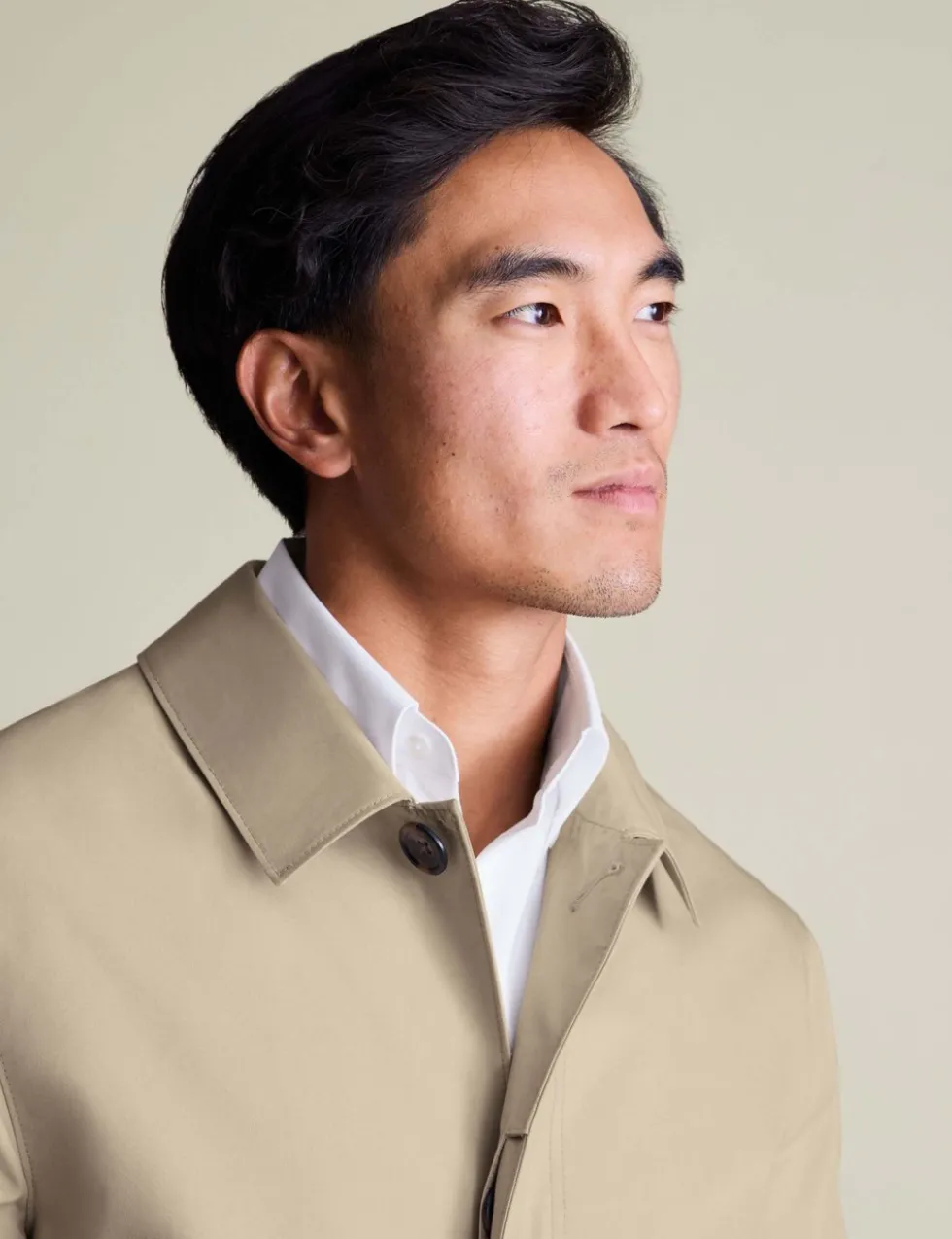 Cotton Rich Showerproof Raincoat
