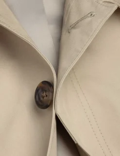 Cotton Rich Showerproof Raincoat