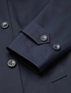 Cotton Rich Showerproof Raincoat