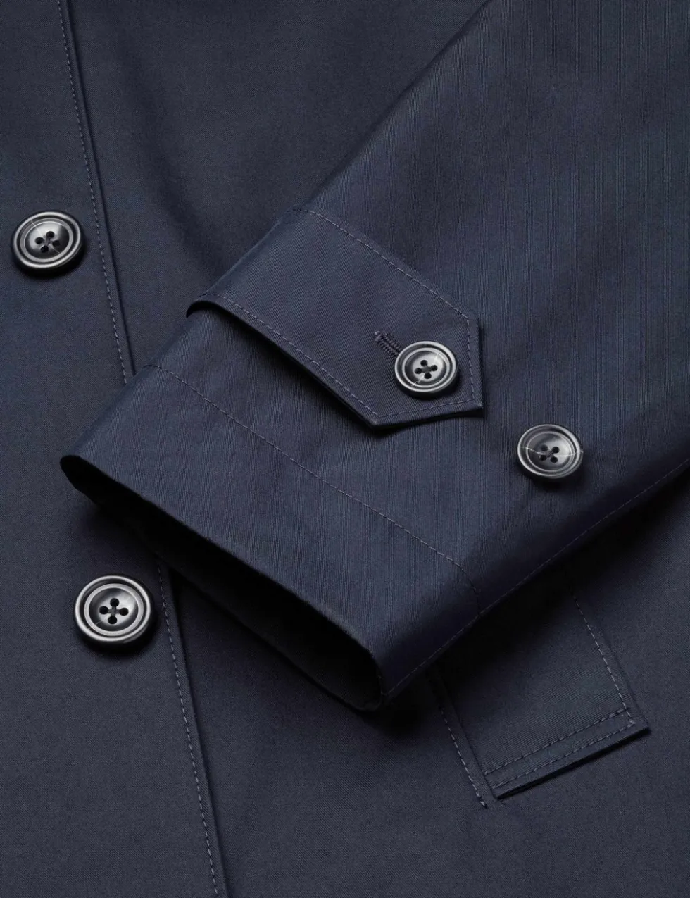 Cotton Rich Showerproof Raincoat