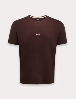 Cotton Rich Signature Stripe Trim T-Shirt