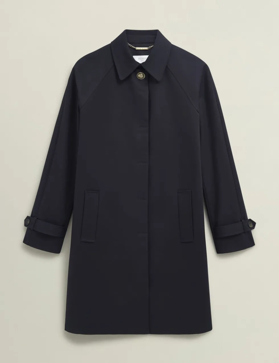 Cotton Rich Single Breasted Trench Coat