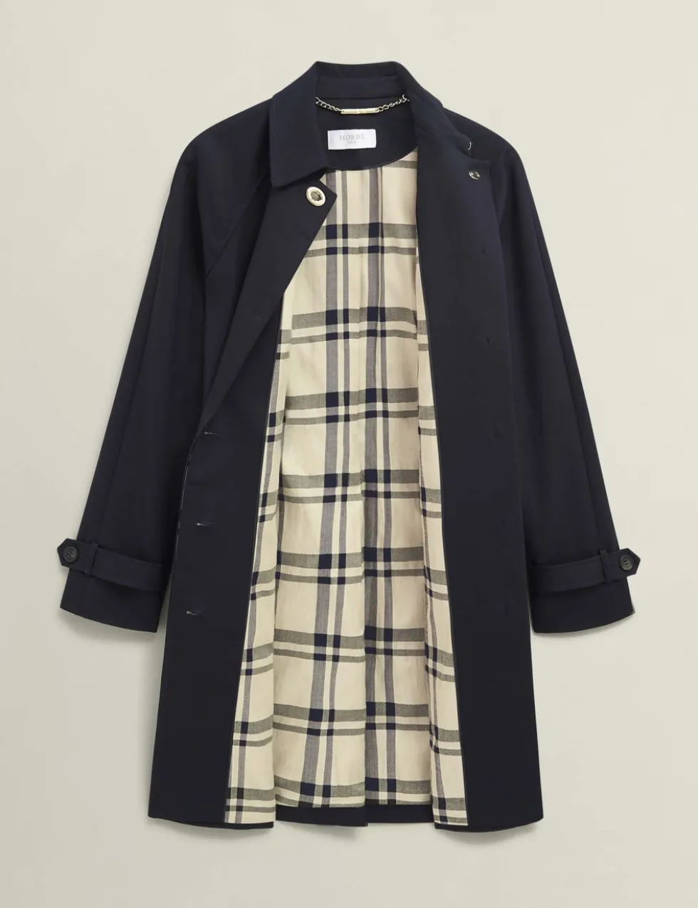 Cotton Rich Single Breasted Trench Coat