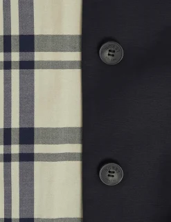 Cotton Rich Single Breasted Trench Coat