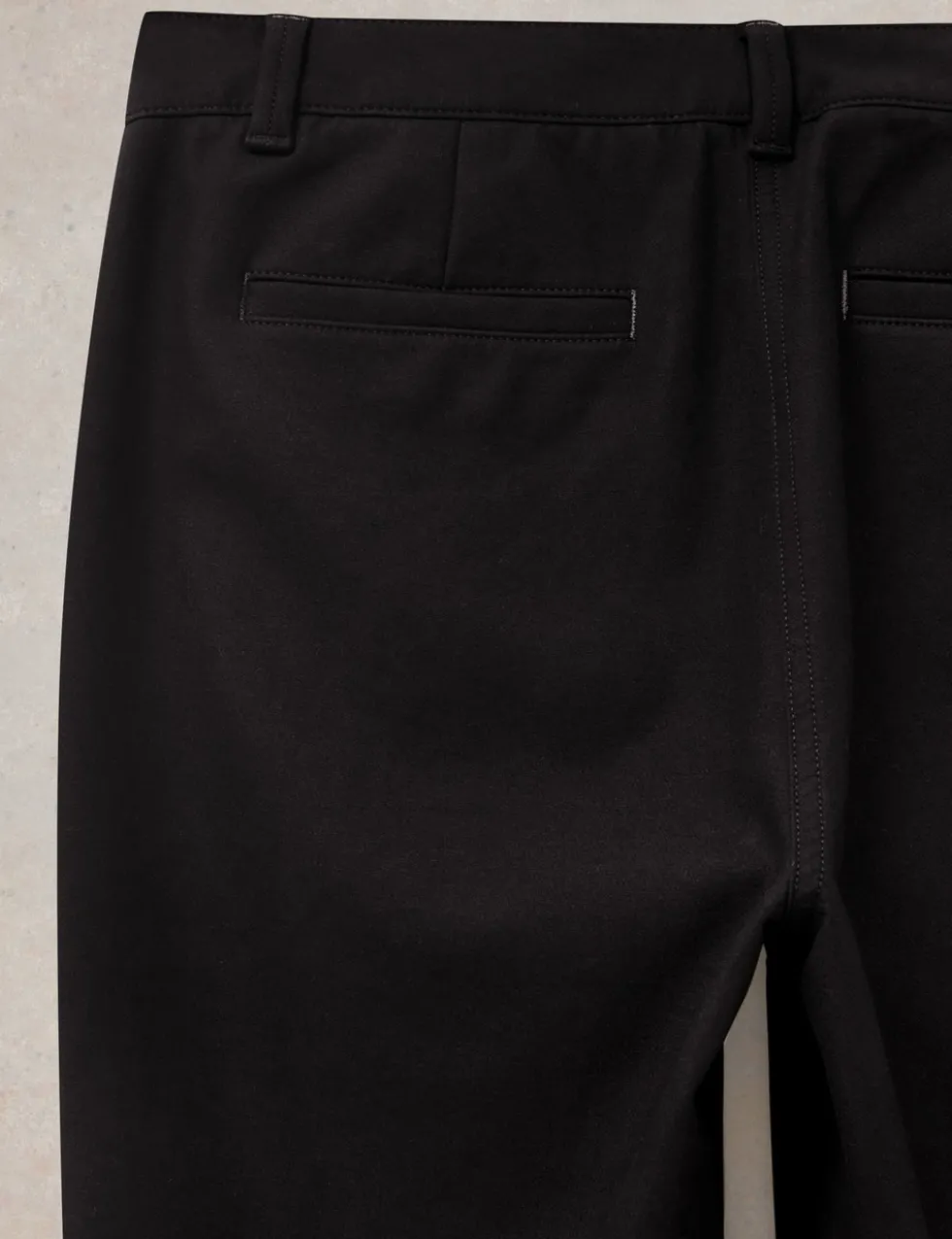 Cotton Rich Slim Fit Ankle Grazer Trousers