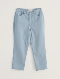 Cotton Rich Slim Fit Cropped Chinos