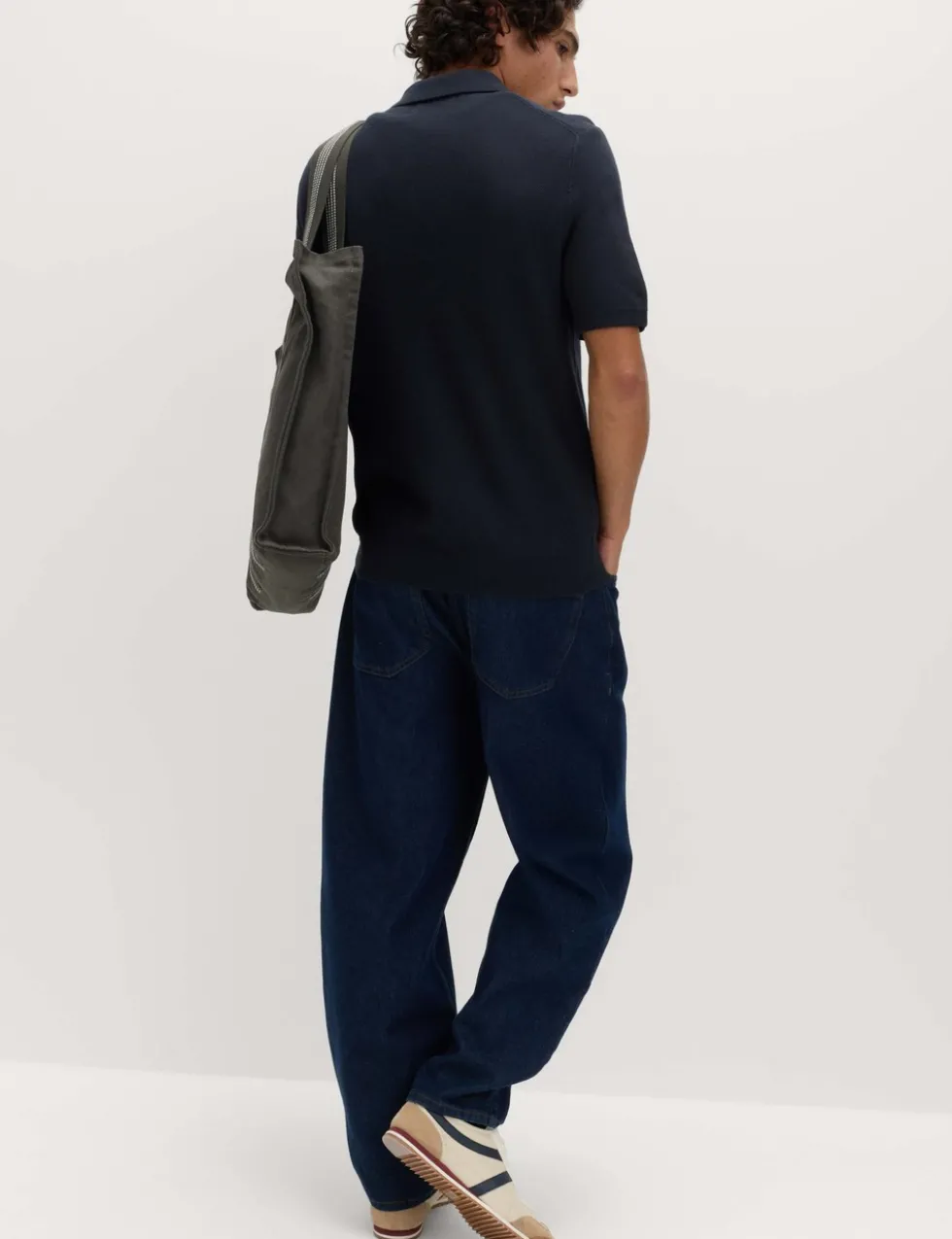 Cotton Rich Slim Fit Knitted Polo Shirt