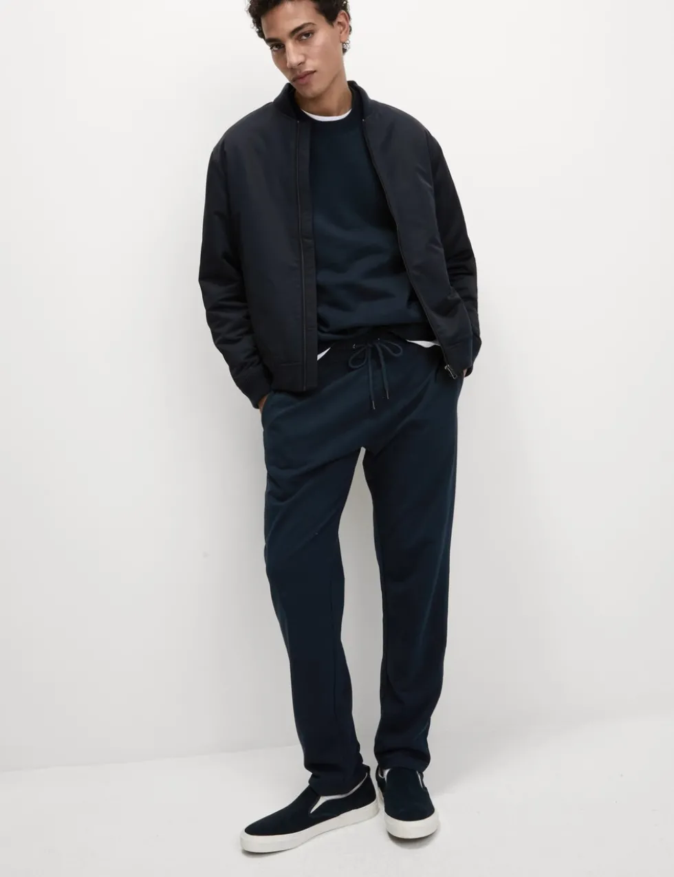 Cotton Rich Straight Leg Joggers