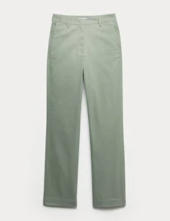 Cotton Rich Straight Leg Chinos