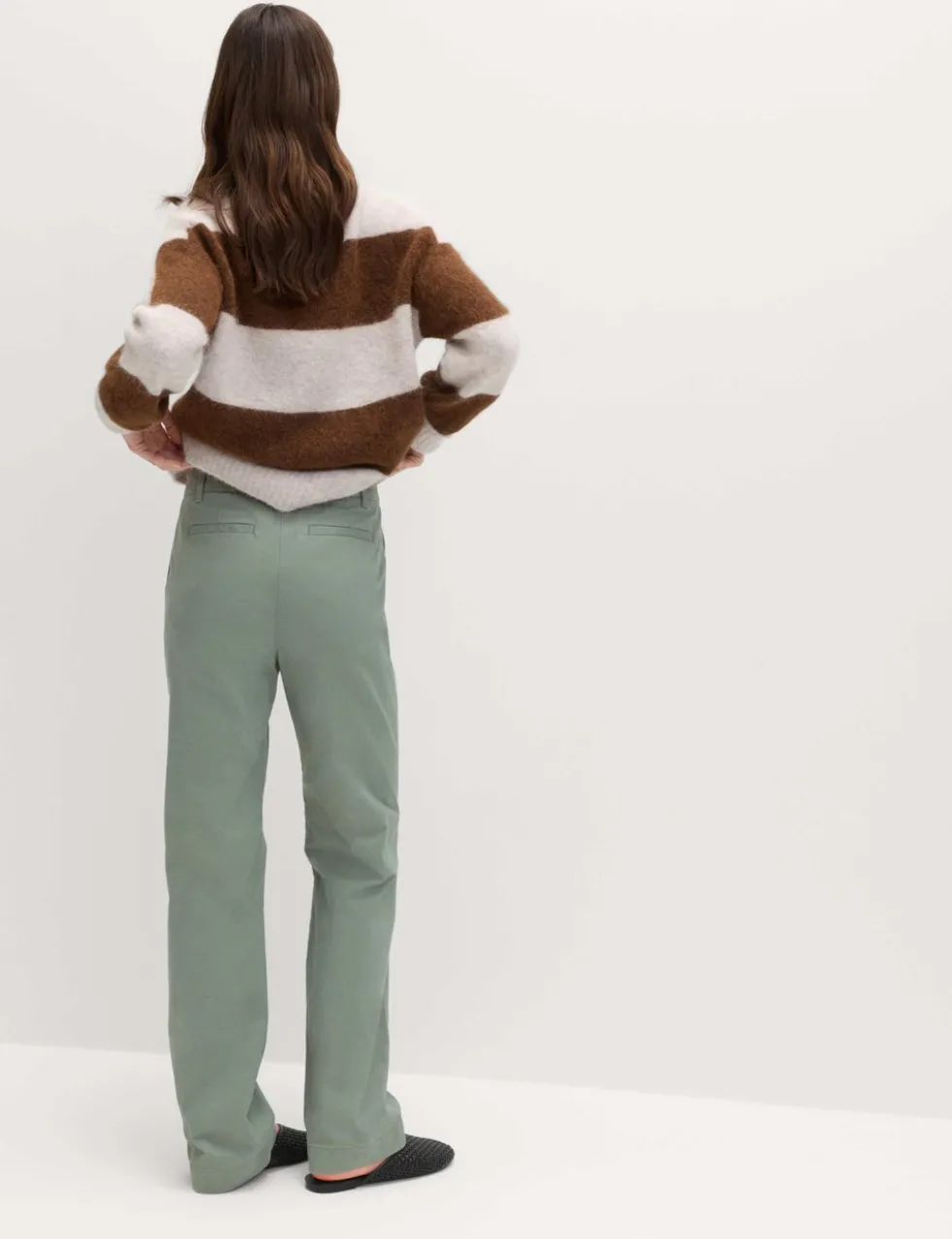 Cotton Rich Straight Leg Chinos