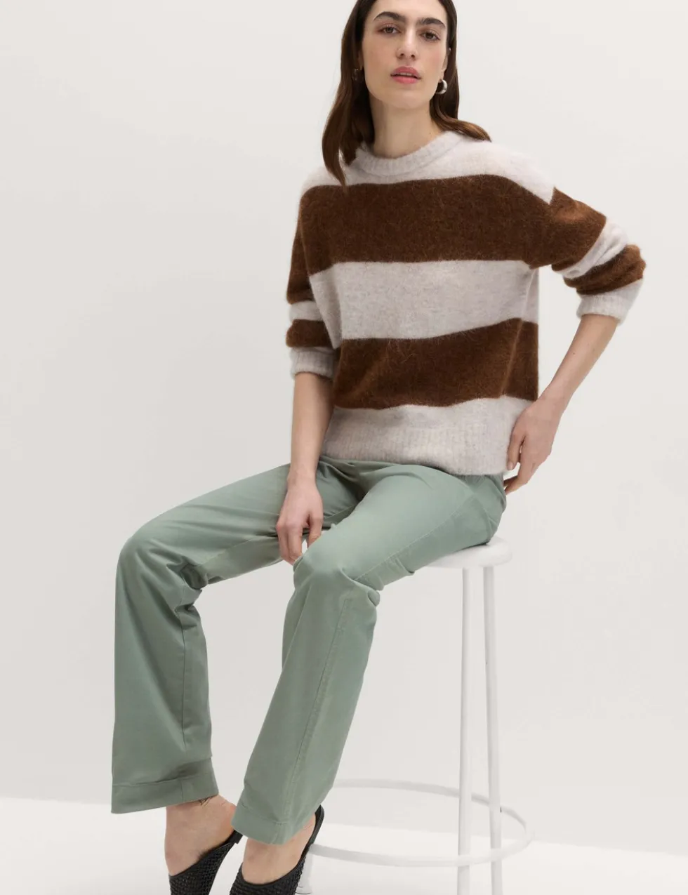 Cotton Rich Straight Leg Chinos