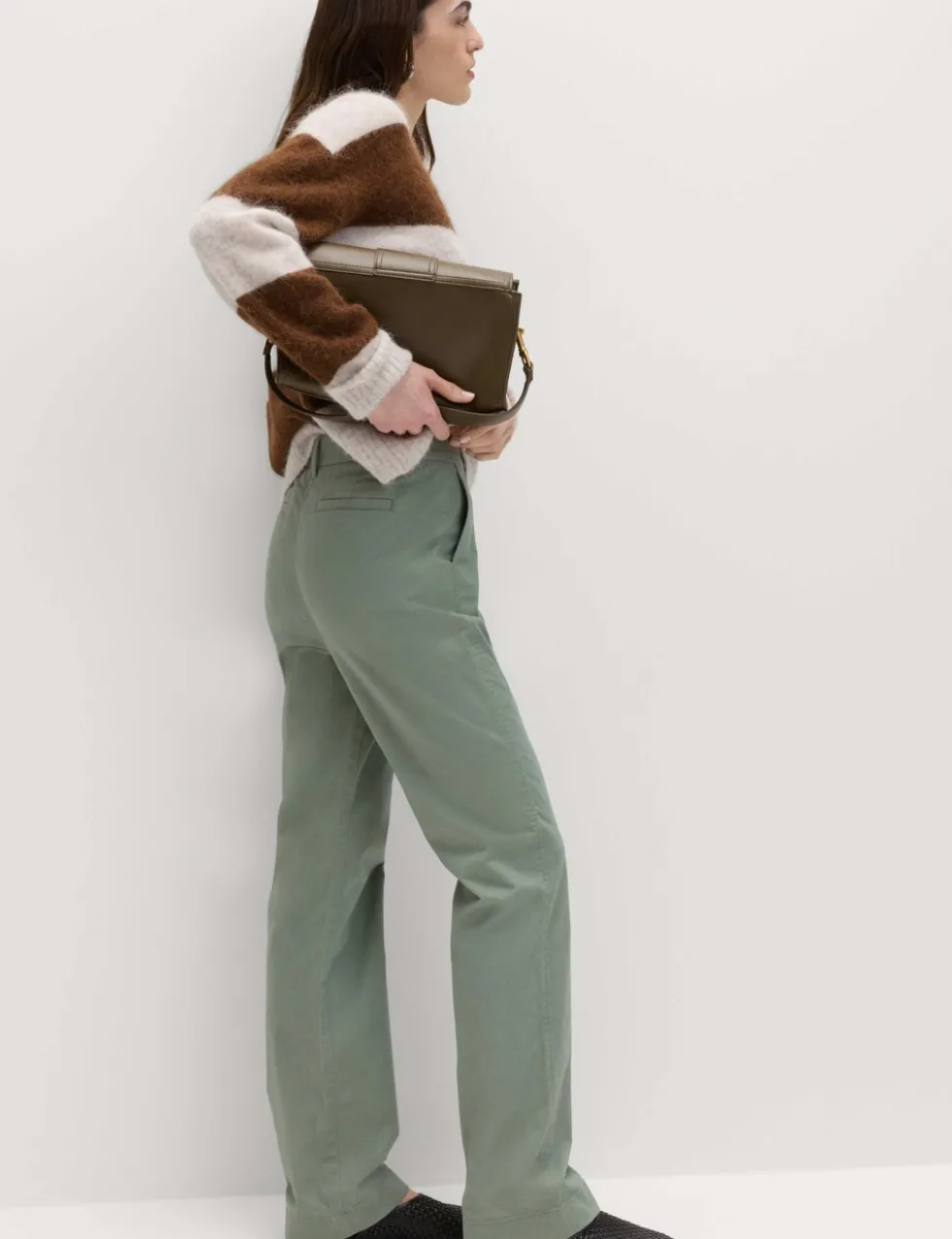 Cotton Rich Straight Leg Chinos