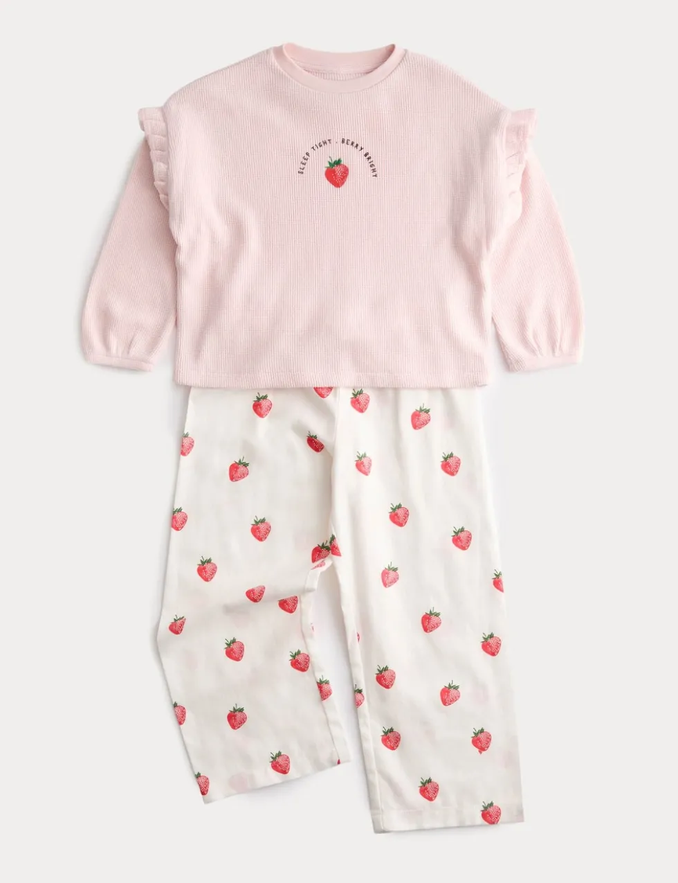 Cotton Rich Strawberry Graphic Pyjamas (1-8 Yrs)