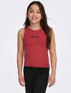 Cotton Rich Strawberry Vest (7-14 Yrs)