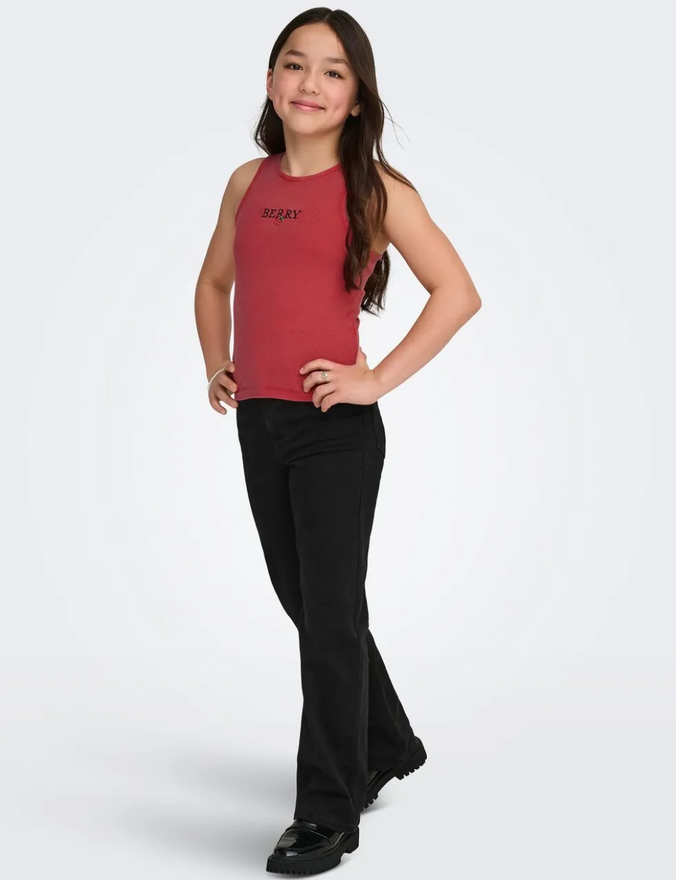 Cotton Rich Strawberry Vest (7-14 Yrs)