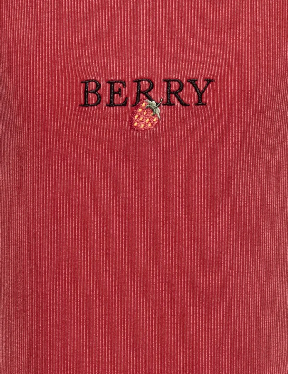 Cotton Rich Strawberry Vest (7-14 Yrs)