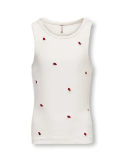 Cotton Rich Strawberry Vest (7-14 Yrs)