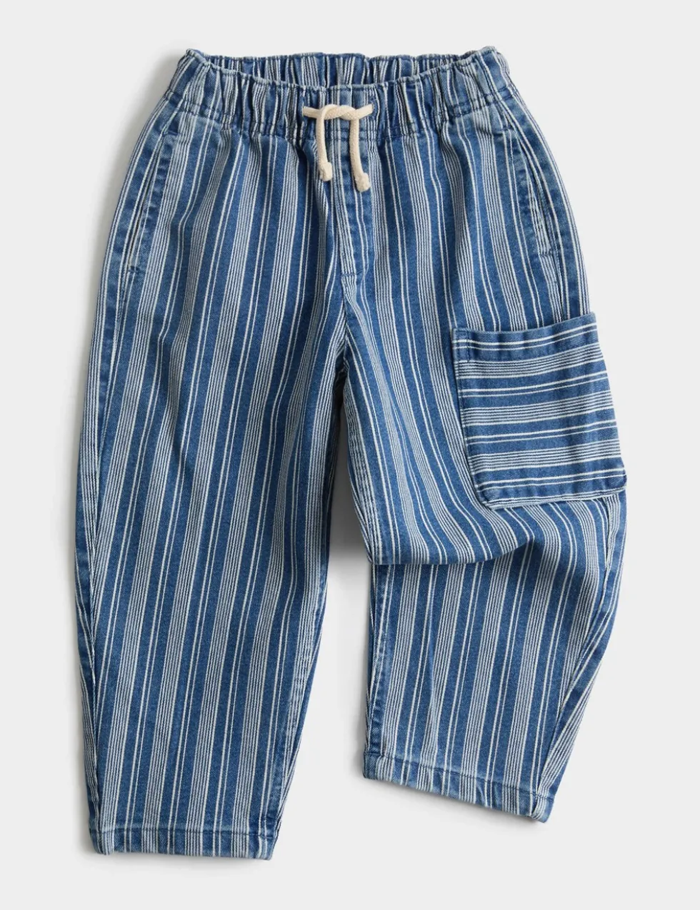 Cotton Rich Stripe Denim Jeans (2-8 Yrs)