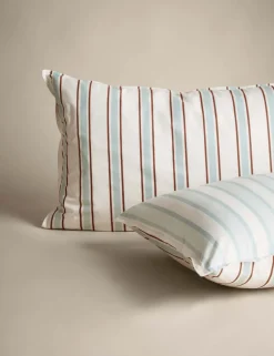 Cotton Rich Striped Bedding Set