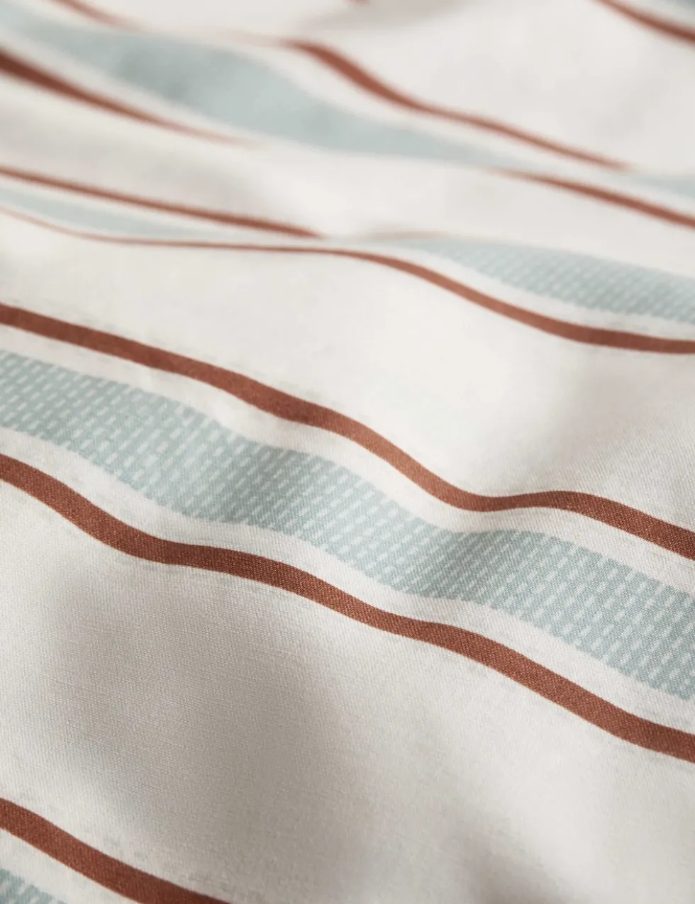 Cotton Rich Striped Bedding Set