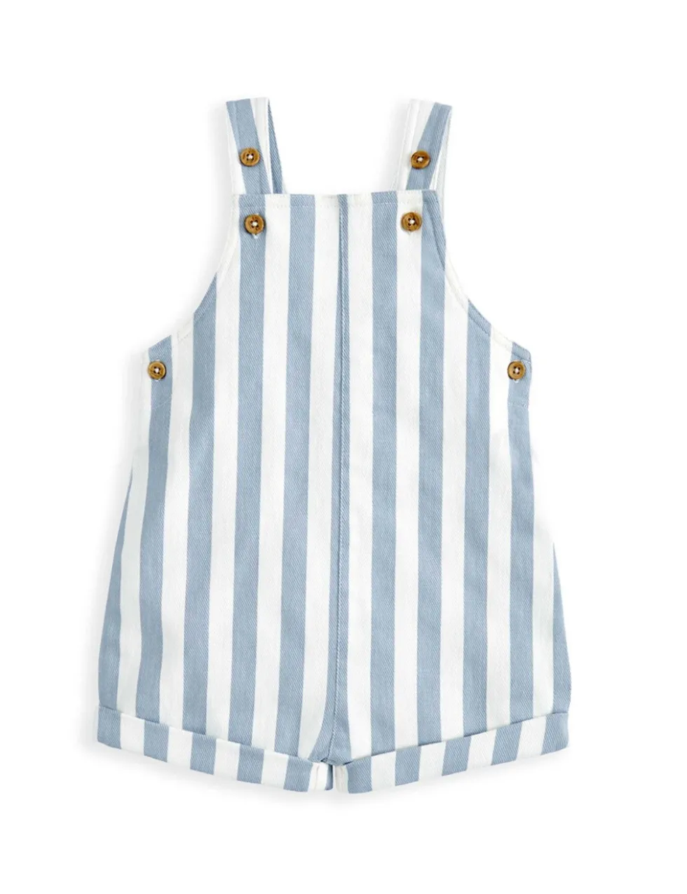 Cotton Rich Striped Dungarees (0-3 Years)