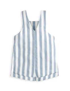 Cotton Rich Striped Dungarees (0-3 Years)