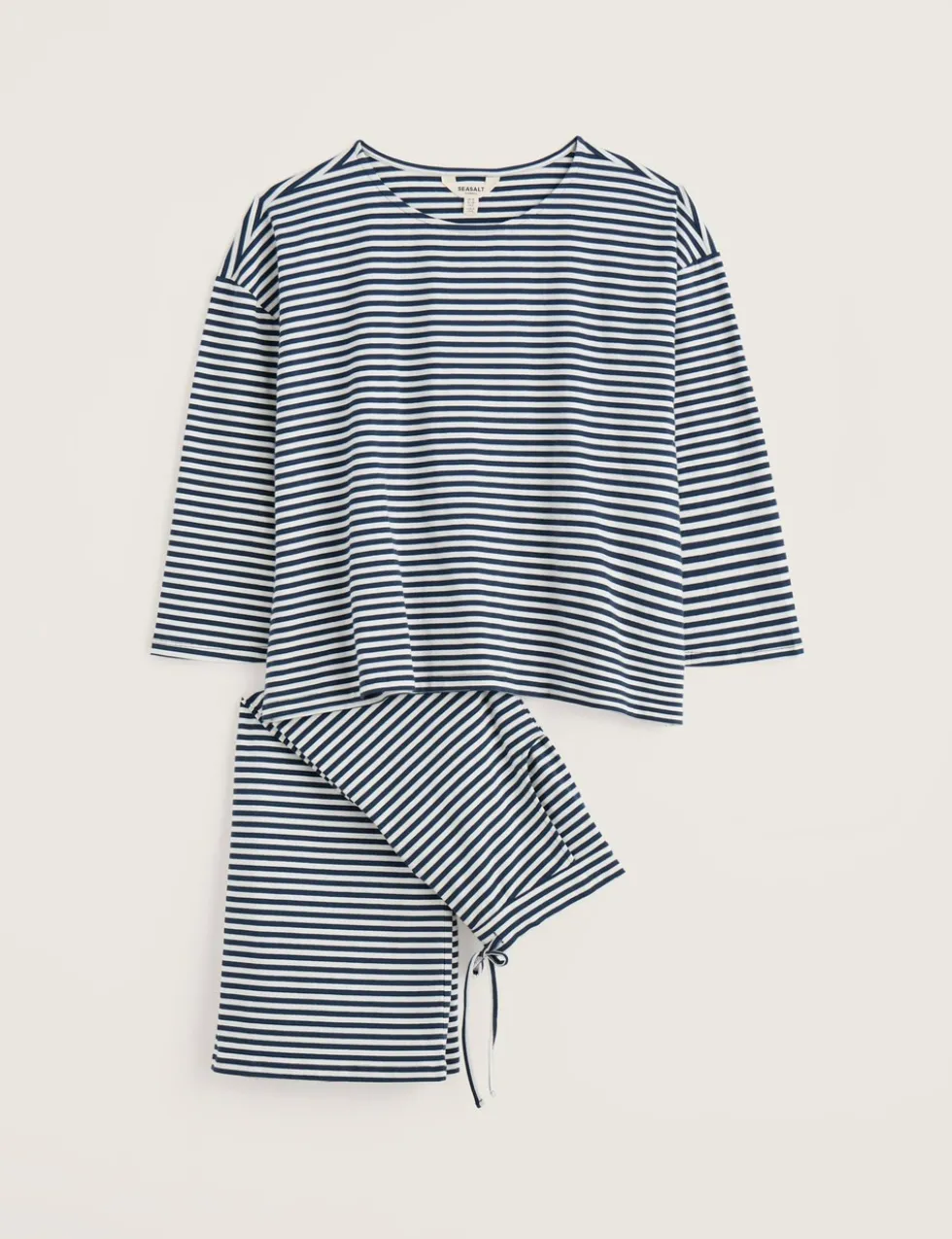 Cotton Rich Striped Pyjama Set