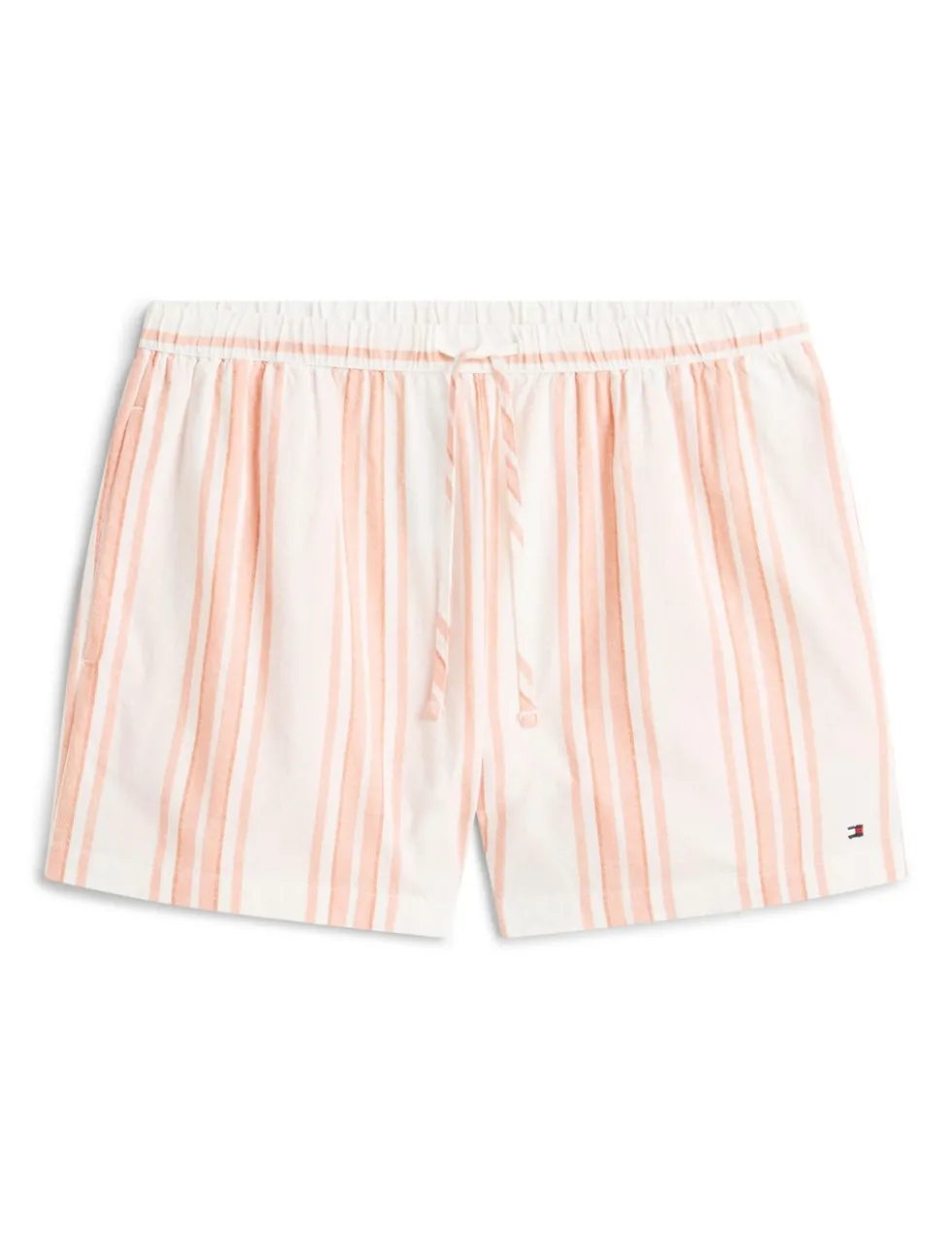 Cotton Rich Striped Pyjama Set with Linen