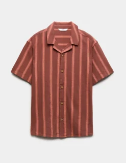 Cotton Rich Striped Shirt (6-16 Yrs)