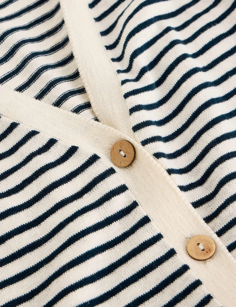 Cotton Rich Striped Tank Top with Linen