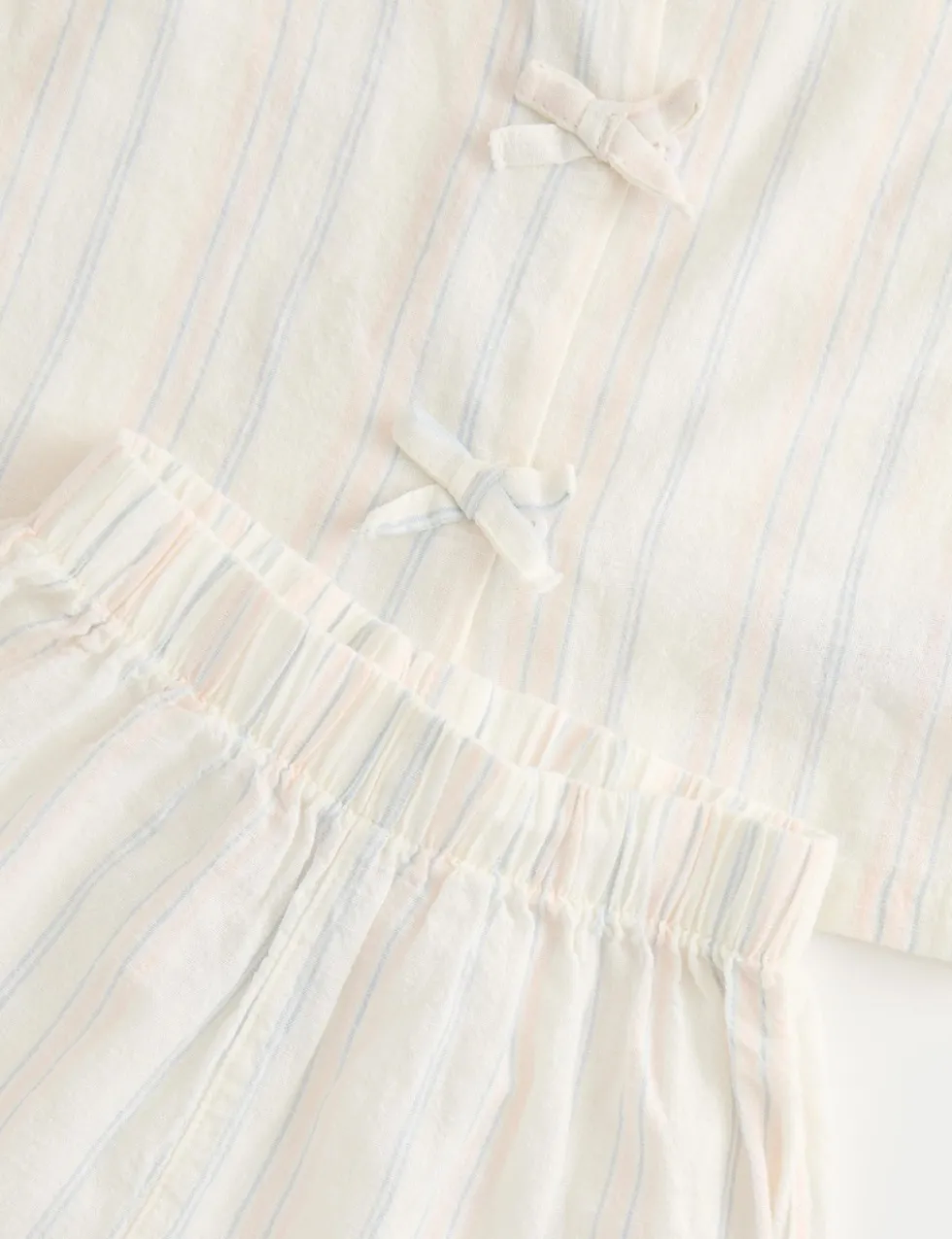 Cotton Rich Striped Top & Bottom Outfit (0-5 Yrs)