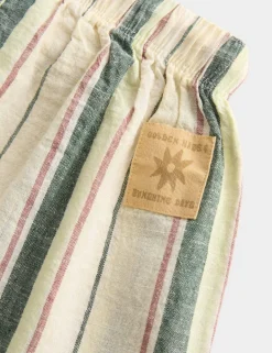 Cotton Rich Striped Trousers (0-5 Yrs)