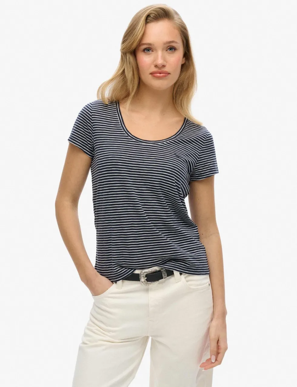 Cotton Rich Striped T-Shirt